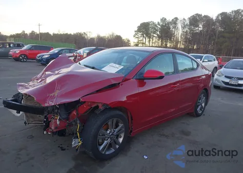 2017 Hyundai Elantra Value Edition z USA, uszkodzony, nr VIN KMHD84LFXHU337406